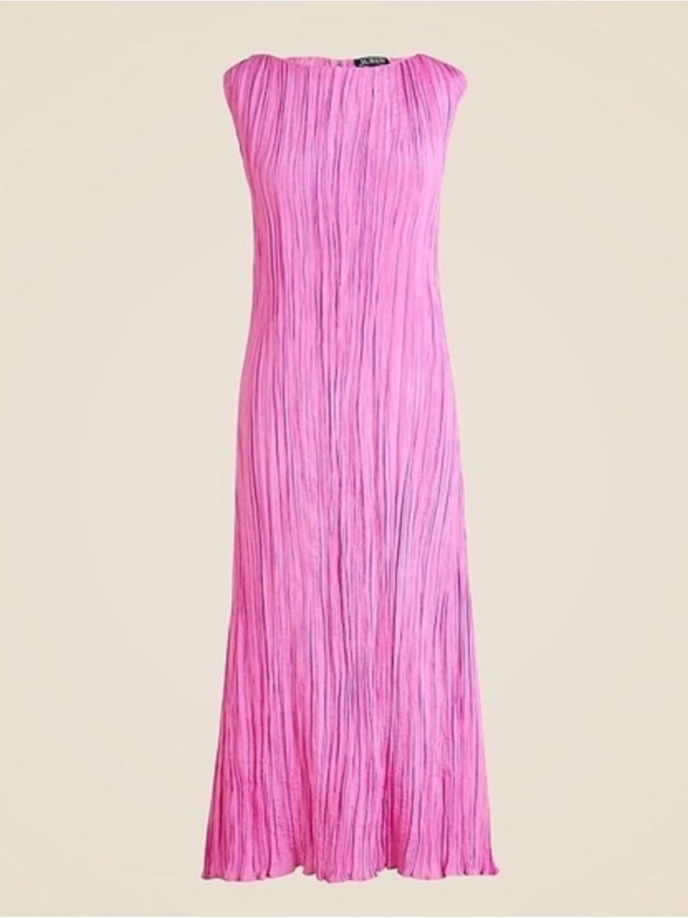 NWT JCrew crinkle high neck sheath dress